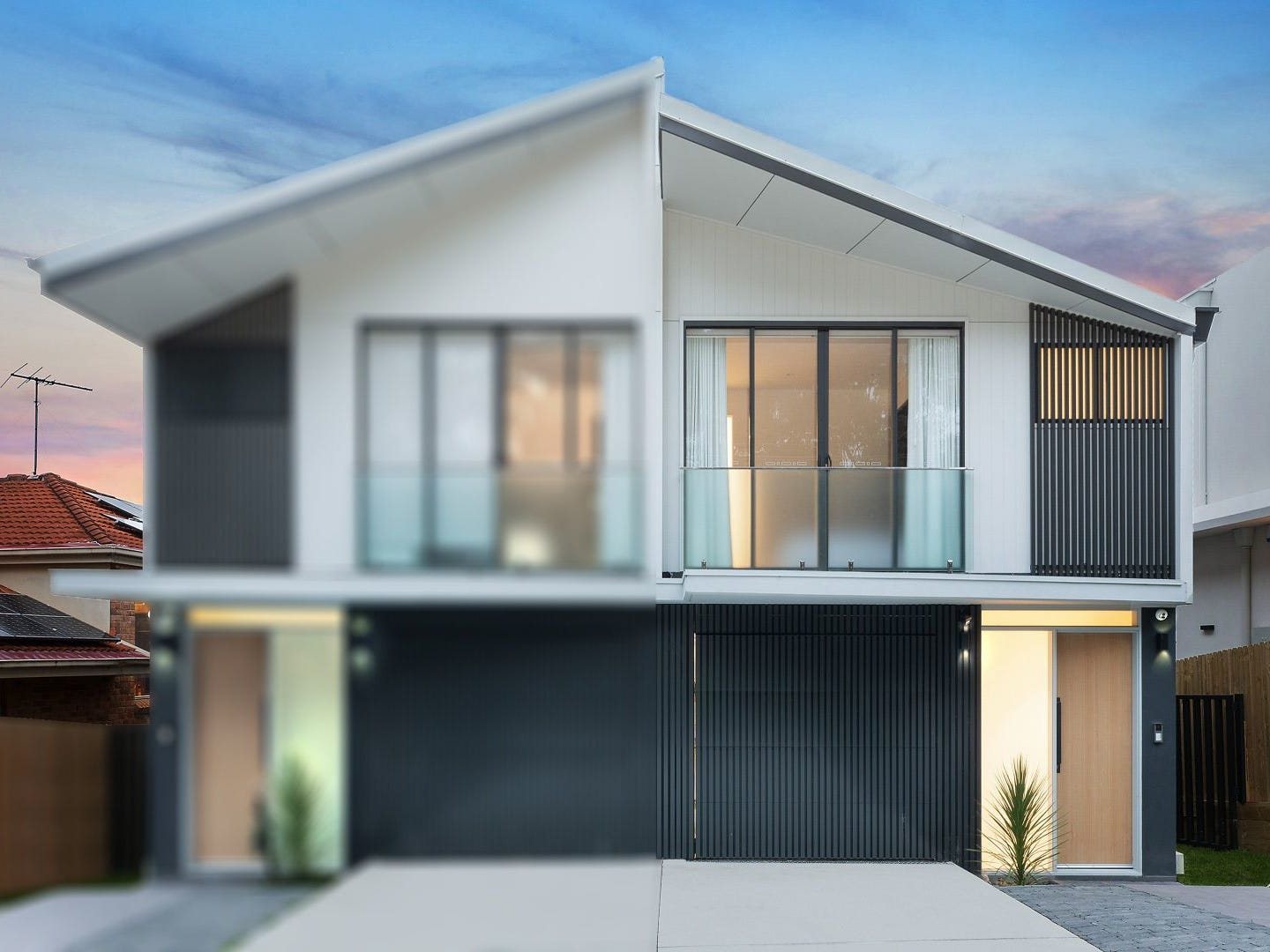 Anzac Parade Duplexes, Chifley, detail 2