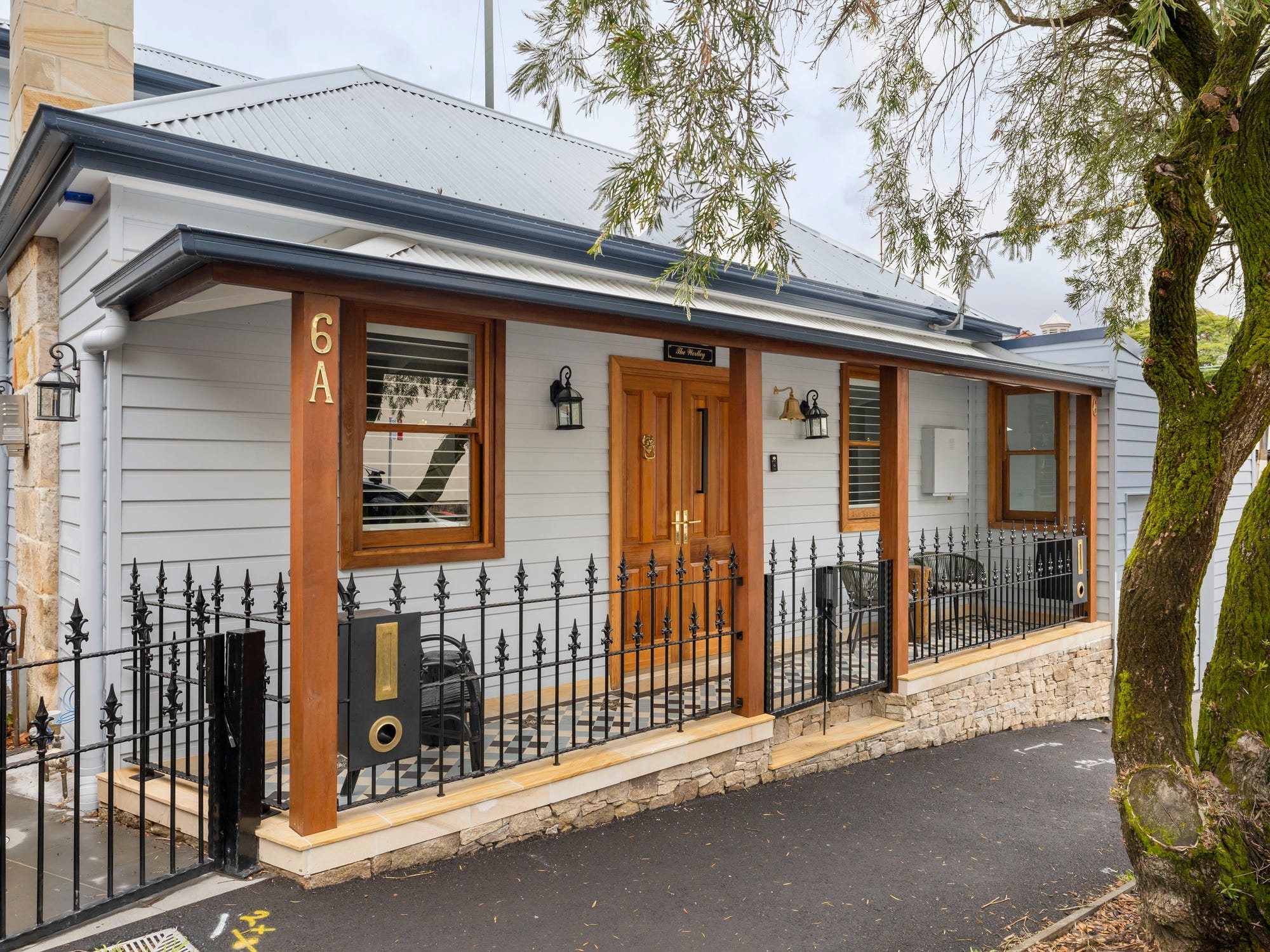 Wortley Street Duplexes, Balmain, detail 6